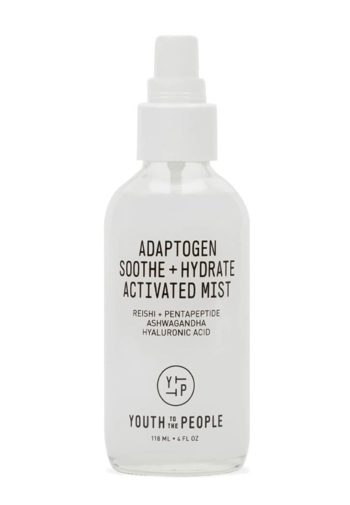 Youth to the People - Adaptogen Soothe + Hydrate Activated Mist cruelty-free face mist