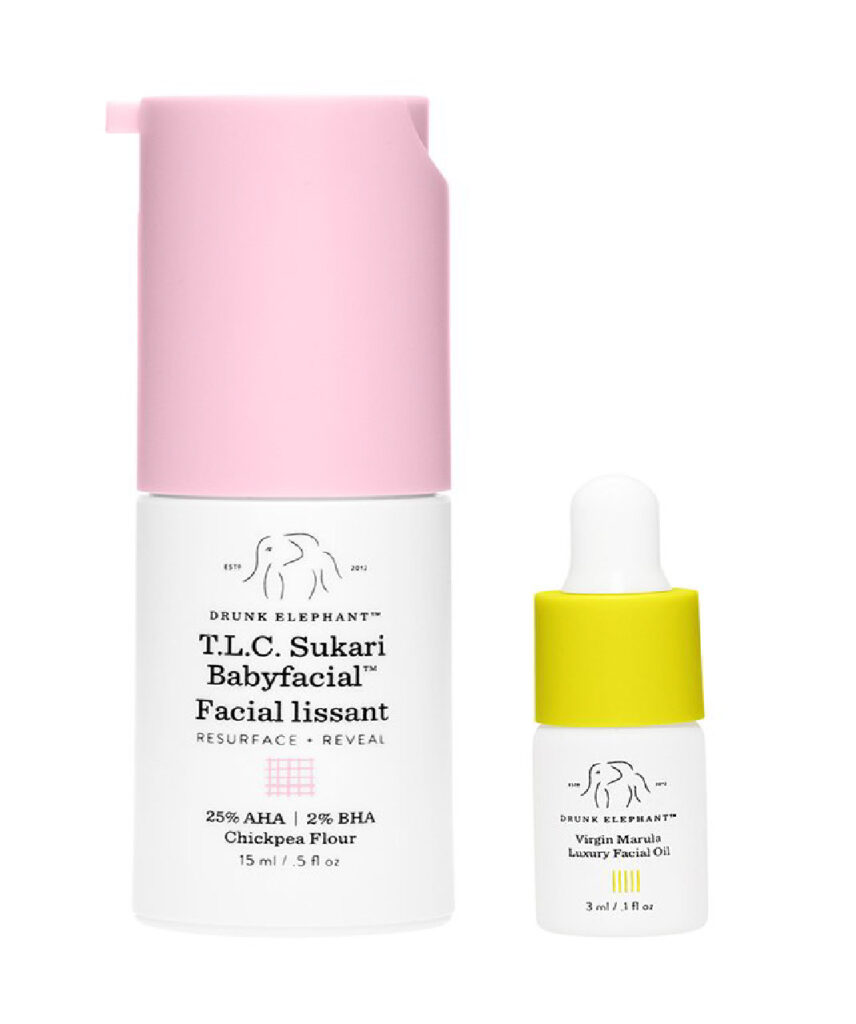 drunk elephant t.l.c. sukari babyfacial cruelty-free