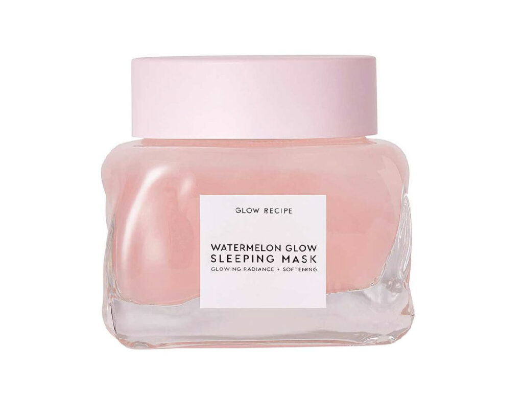 glow recipe watermelon glow sleeping mask cruelty-free