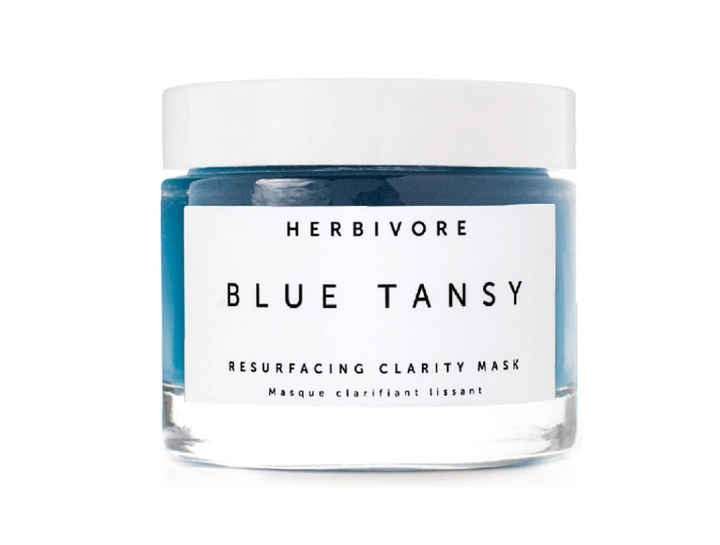 herbivore blue tansy fruit enzyme resurfacing clarity mask cruelty-free