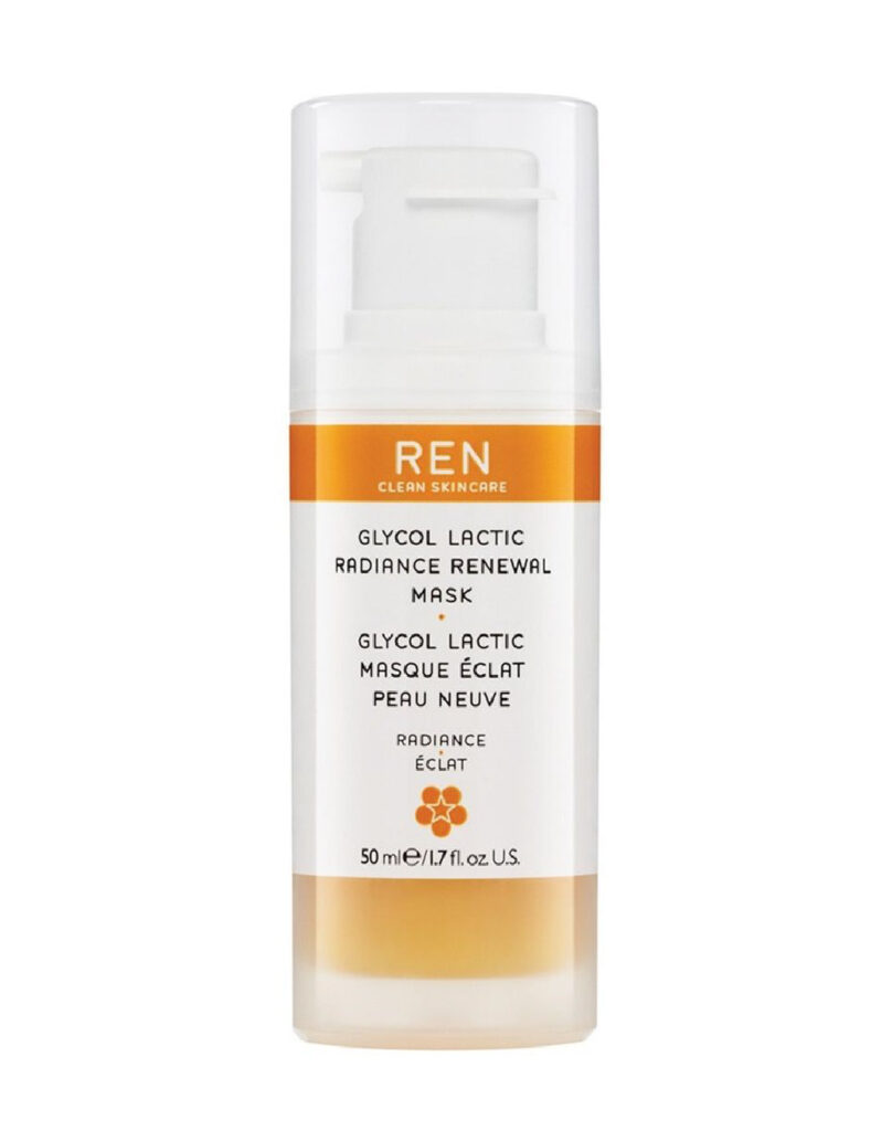 ren glycol lactic radiance renewal mask cruelty-free