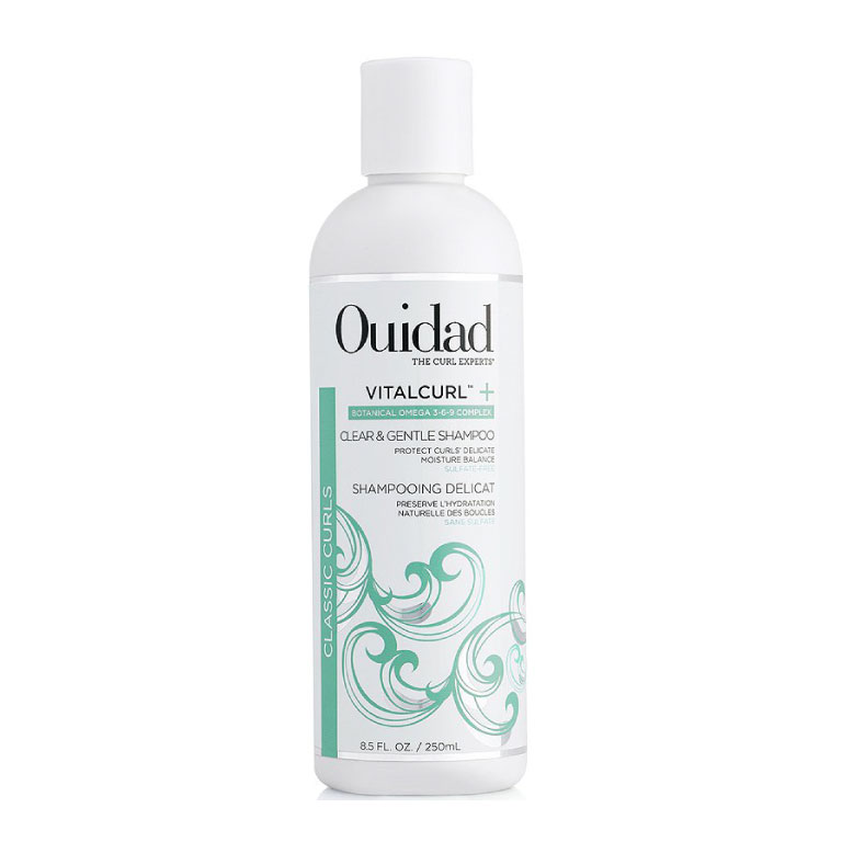 ouidad vitalcurl + clear & gentle shampoo vegan + cruelty-free