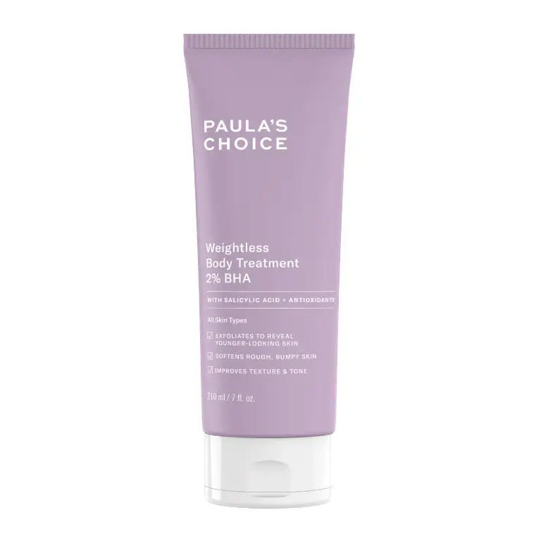 paula's choice weightless body treatment 2% bha