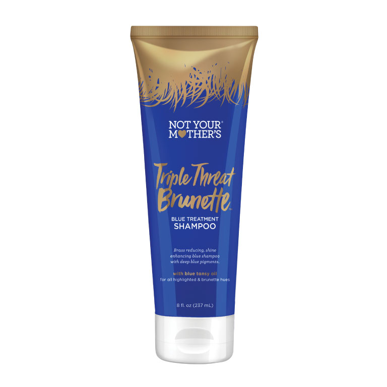 not your mother's triple threat brunette blue treatment shampoo cruelty-free