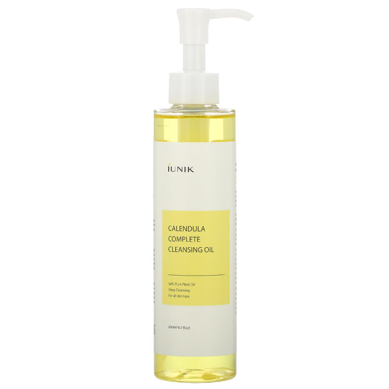 iunik calendula complete cleansing oil cruelty-free