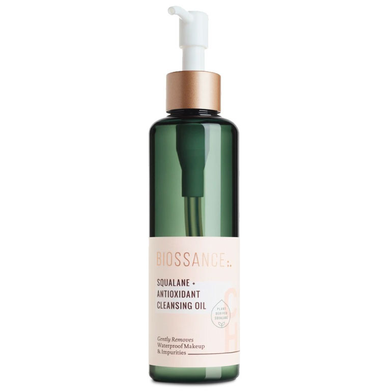 biossance squalane + antioxidant cleansing oil vegan cruelty-free