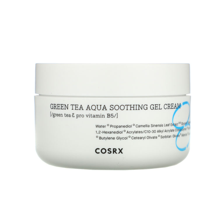 cosrx hydrium green tea aqua soothing gel