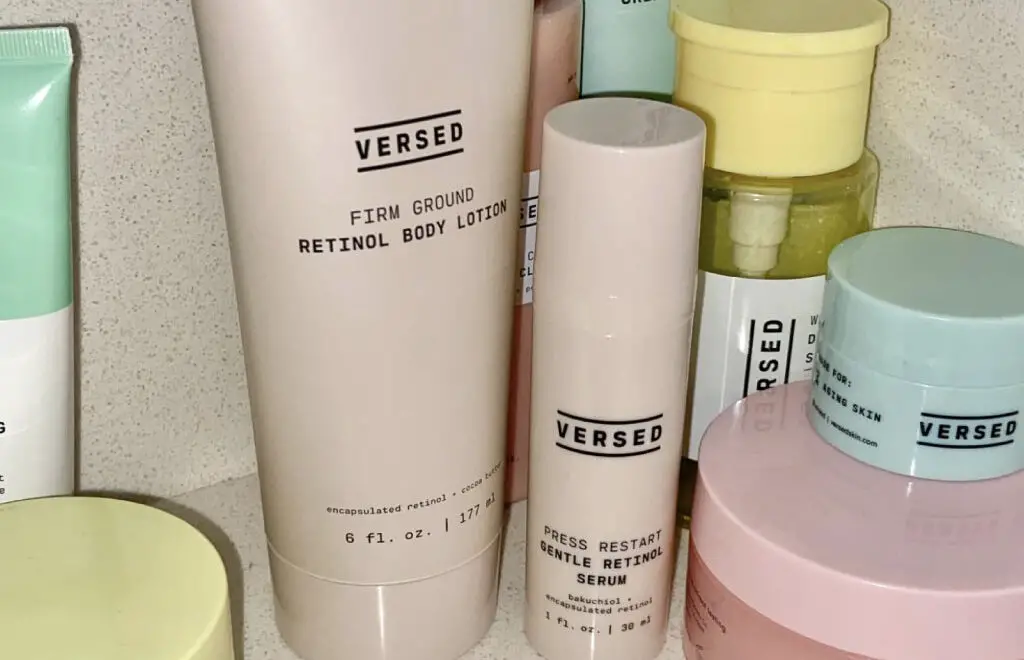 versed is cruelty free and vegan + best products